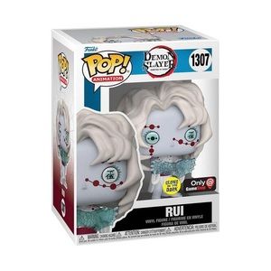 GameStop Exclusive Demon Slayer Glow in the Dark Rui Funko Pop figure 🕸️🕷️🗡️